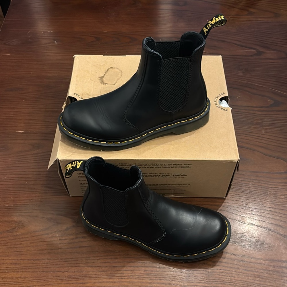 Dr. Martens Black Nappa asst TL